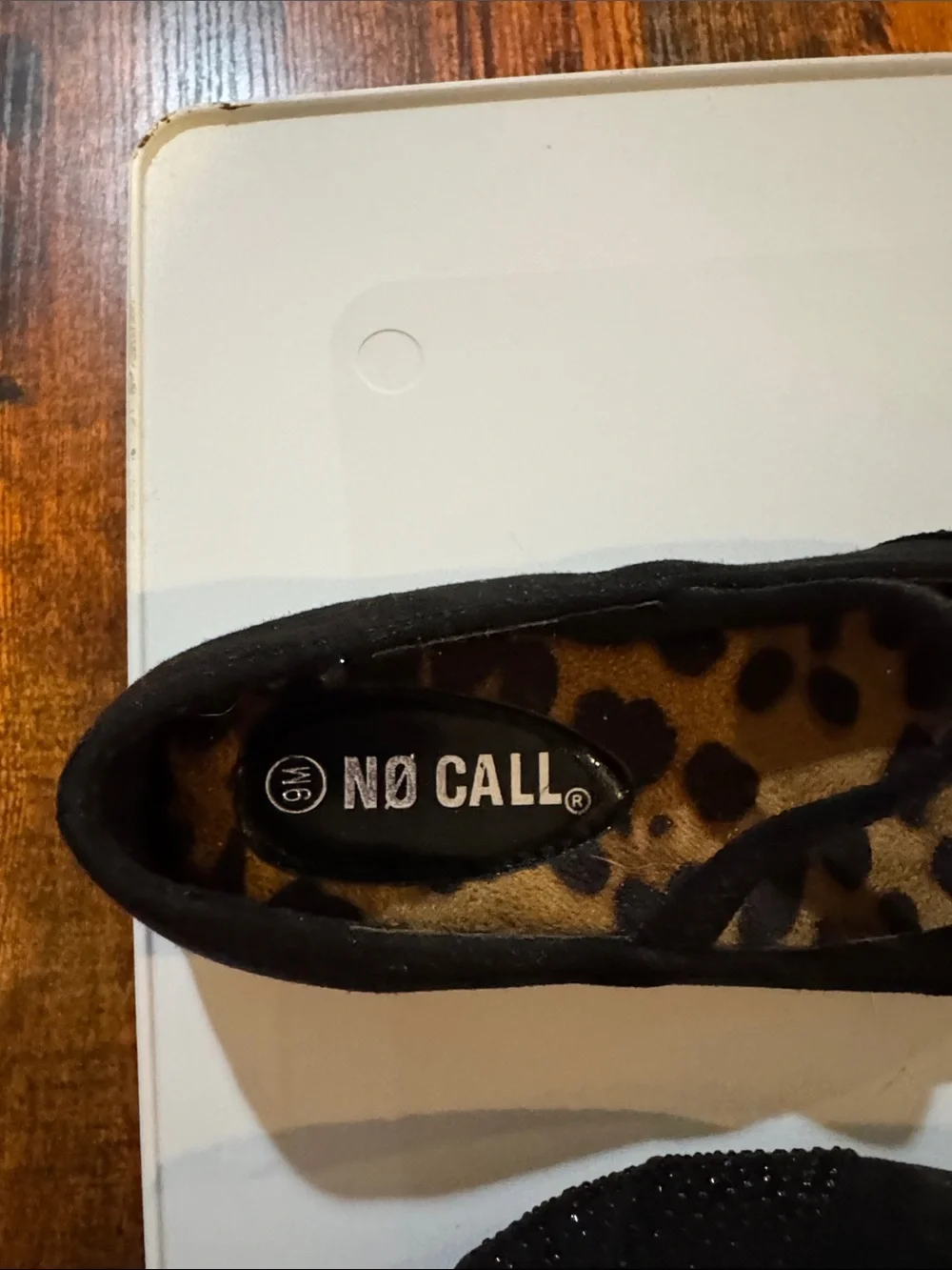 Bandolino Black Girls' Mary Jane Flats with Leopard Insole